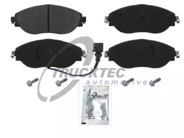 TRUCKTEC AUTOMOTIVE 0735221 -  Комплект тормозных колодок, дисковый тормоз